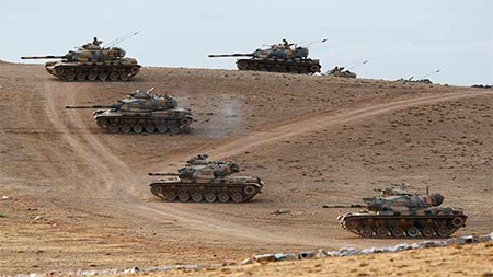 Siria califica de ’agresión flagrante’ la incursión turca